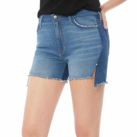 Sam Edelman High Rise Jean Shorts - Picture 2 of 14